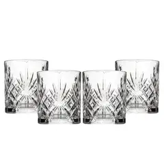SCHOTT ZWIESEL - Set 4 Vasos Cortos Whiskey Cristal 334 Ml