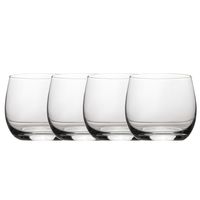 Set 4 Vasos Cortos Cristal 400 Ml For You