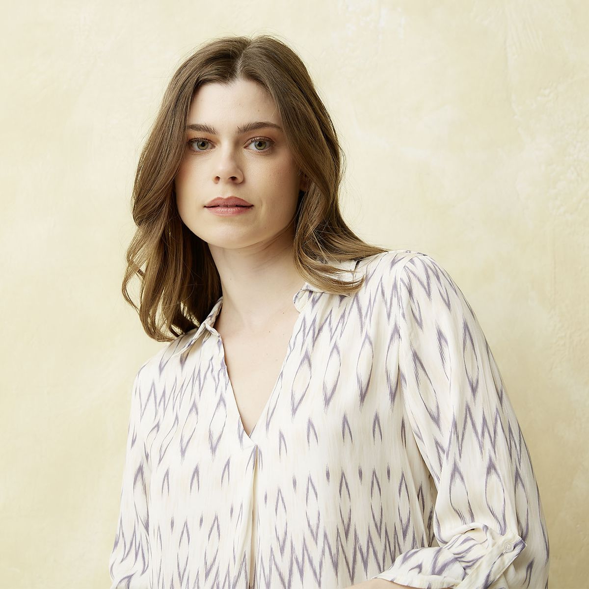 UNIVERSITY CLUB - Blusa Mujer University Club Manga Larga Cuello V