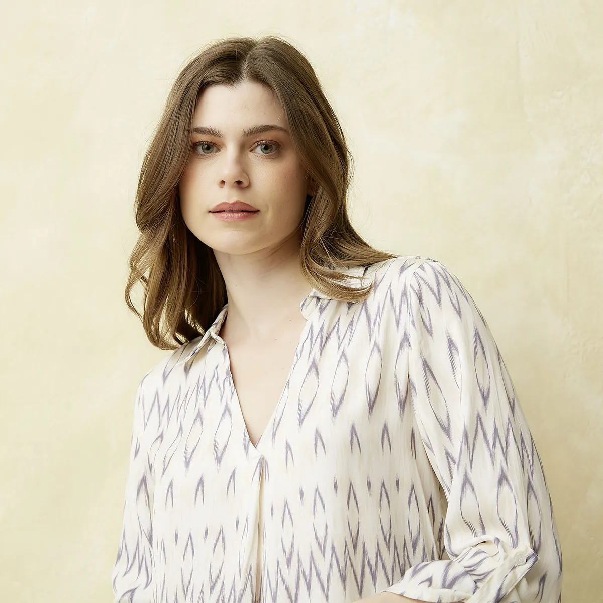 UNIVERSITY CLUB - Blusa Mujer University Club Manga Larga Cuello V