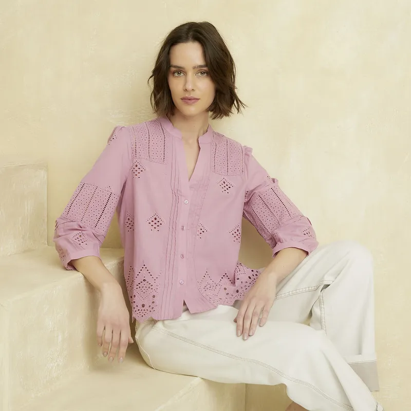 UNIVERSITY CLUB - Blusa Manga Larga Mujer University Club