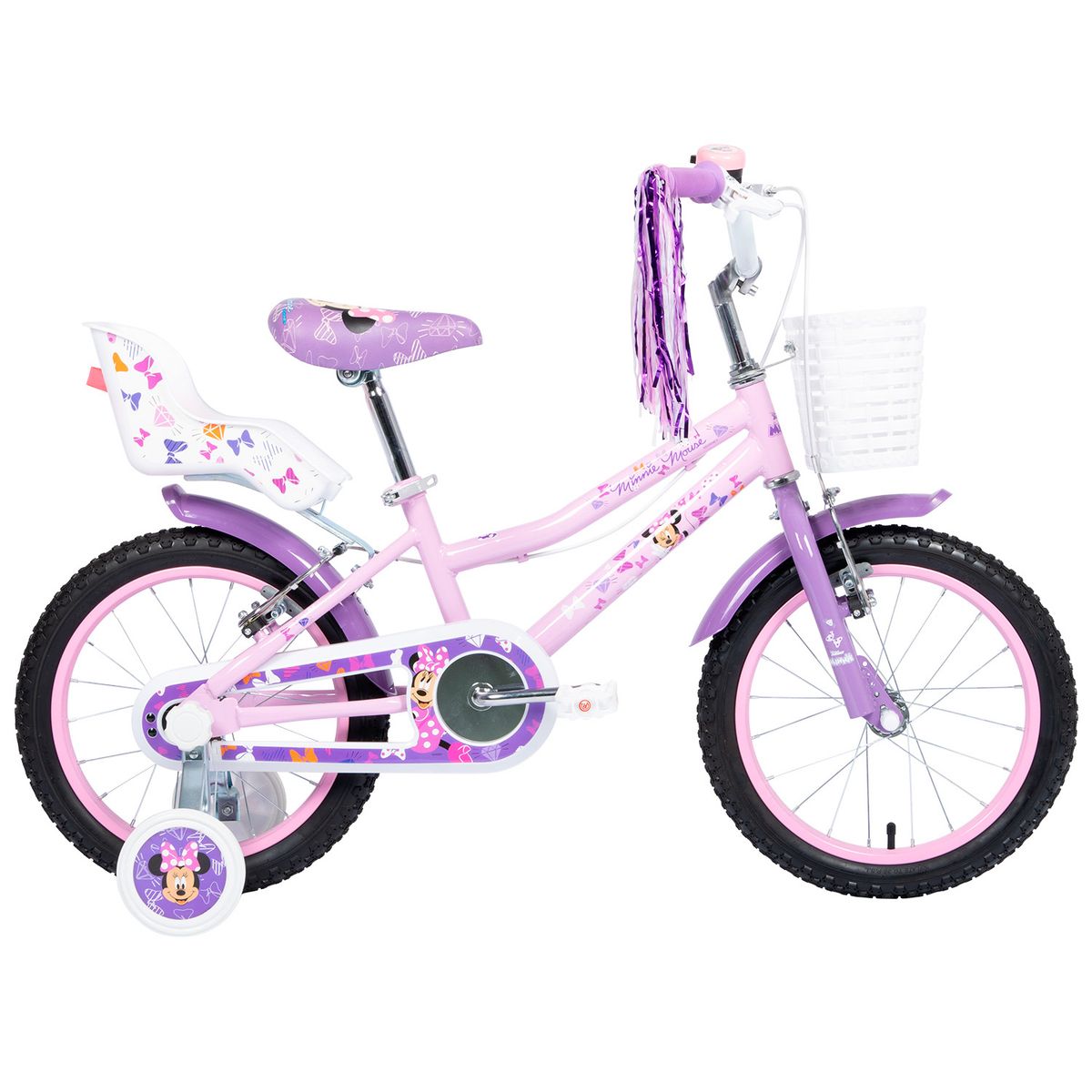 DISNEY - Bicicleta Infantil Minnie Disney Aro 16