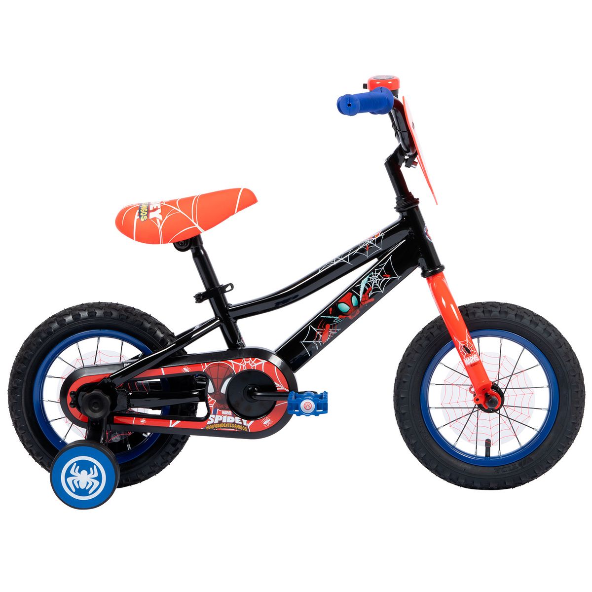 DISNEY - Bicicleta Infantil Spiderman Disney Aro 12
