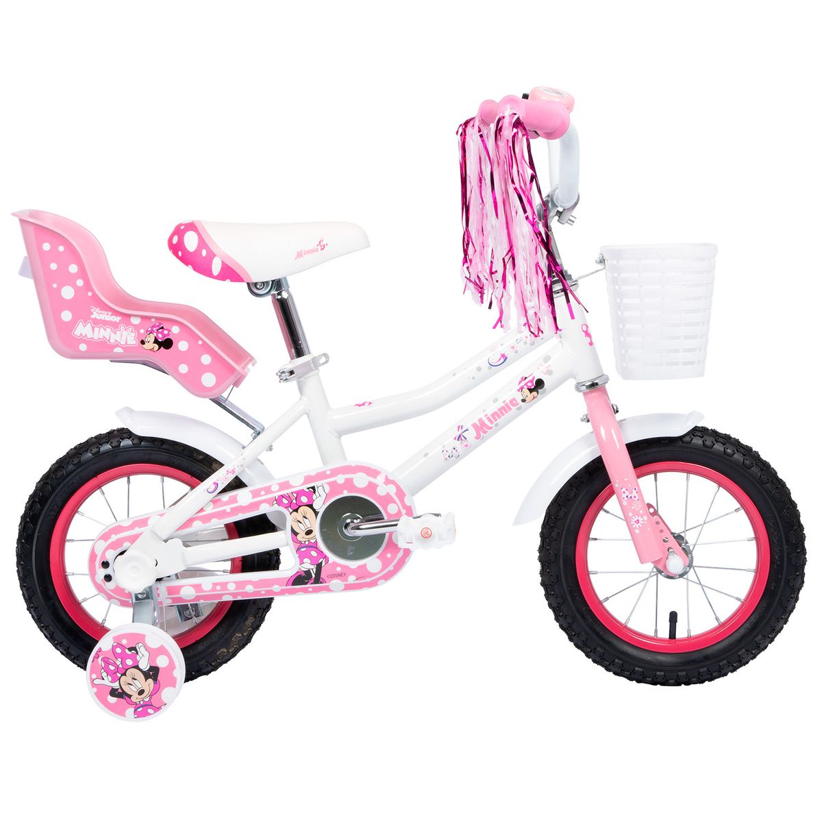 DISNEY - Bicicleta Infantil Minnie Disney Aro 12