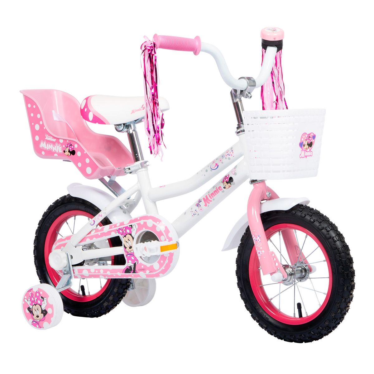 DISNEY - Bicicleta Infantil Minnie Disney Aro 12