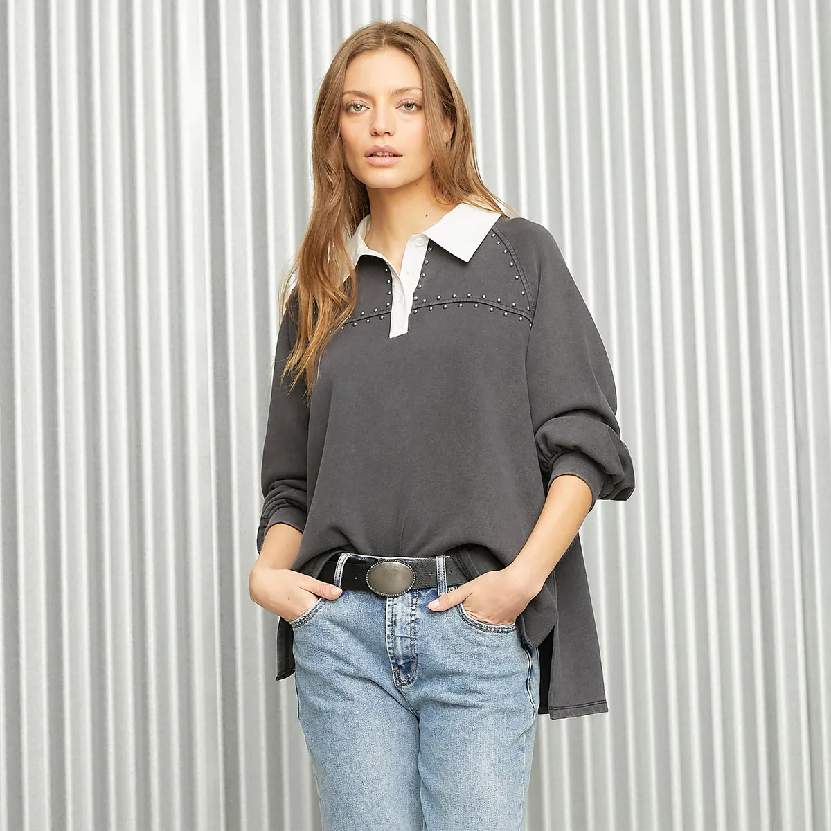 AMERICANINO - Polerón Mujer Americanino