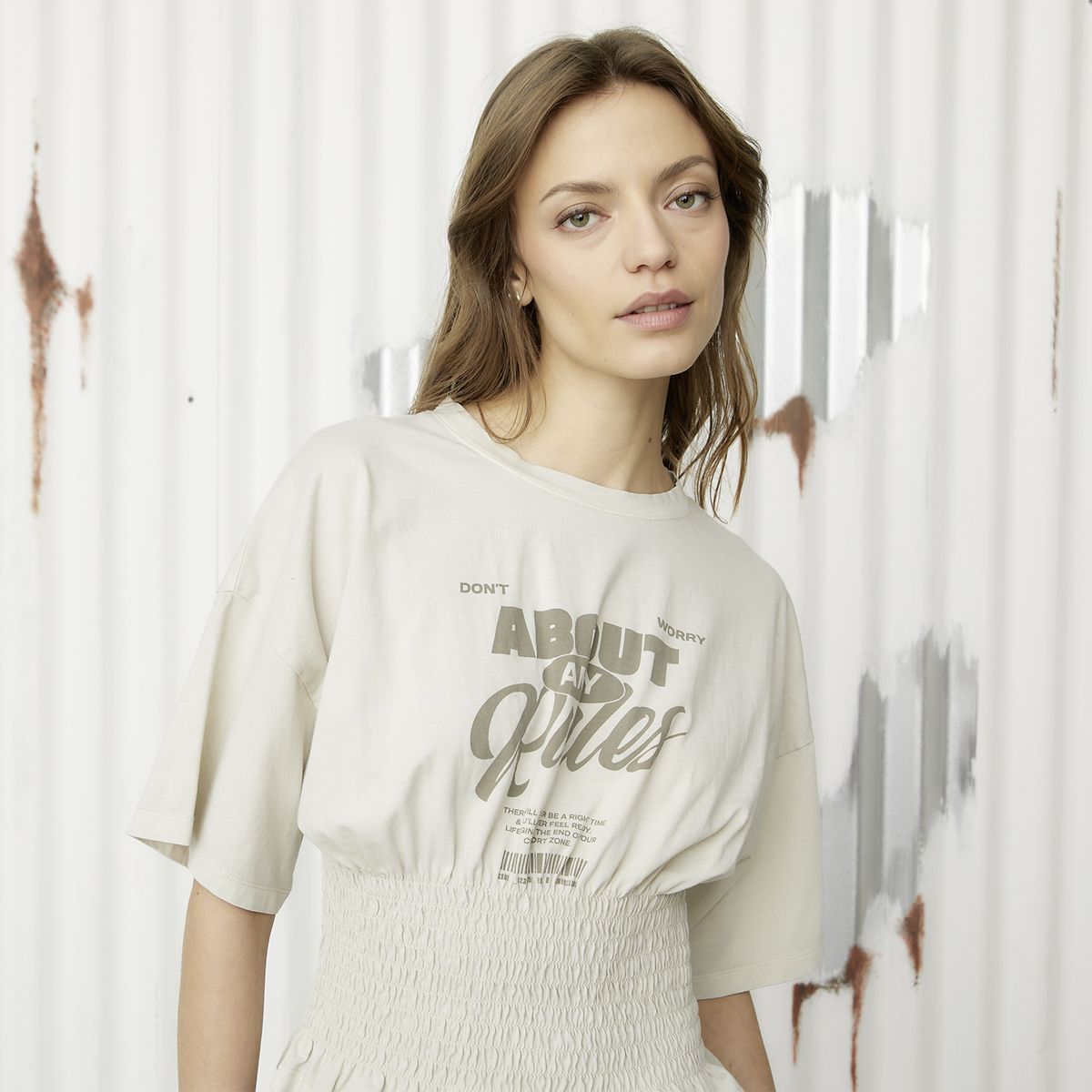 AMERICANINO - Polera Manga Corta Mujer Americanino