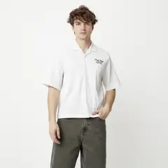 BEARCLIFF - Camisa Manga Corta Casual Hombre