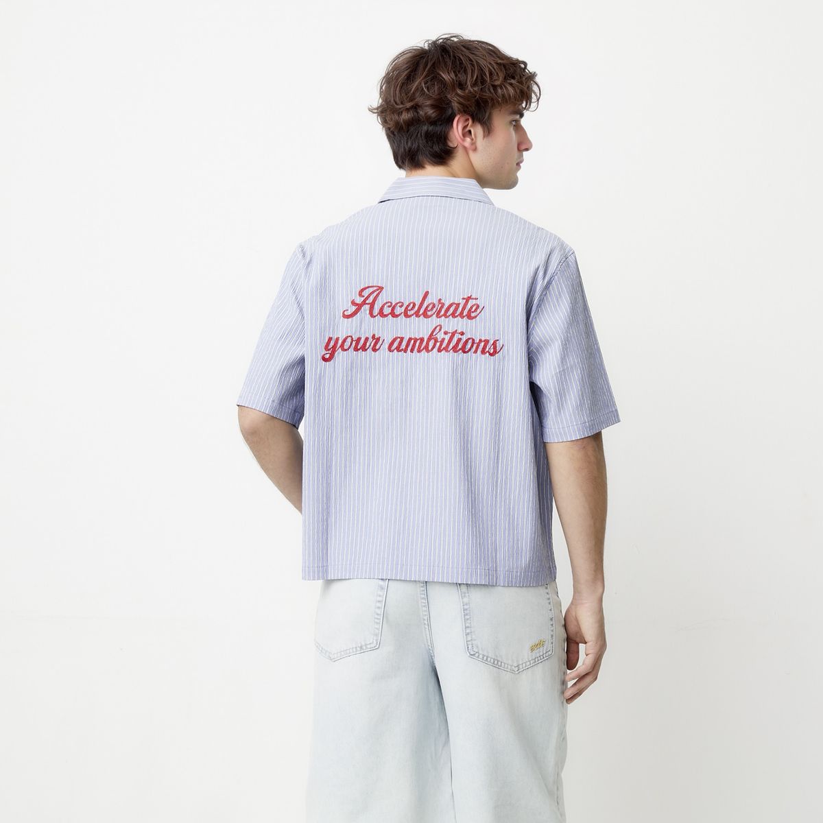 BEARCLIFF - Camisa Manga Corta Casual Hombre Bearcliff