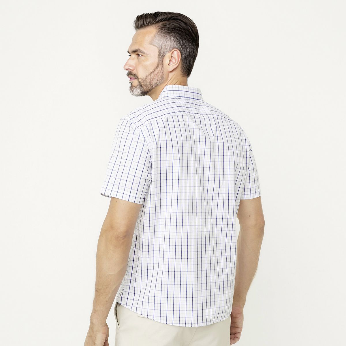 CHRISTIAN LACROIX - Camisa Casual Manga Corta Algodón Hombre Christian Lacroix