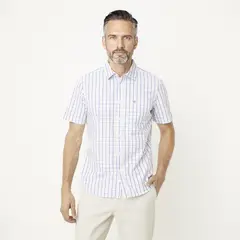 CHRISTIAN LACROIX - Camisa Casual Manga Corta Algodón Hombre