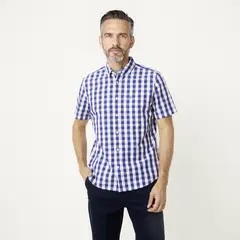 CHRISTIAN LACROIX - Camisa Casual Manga Corta Algodón Hombre