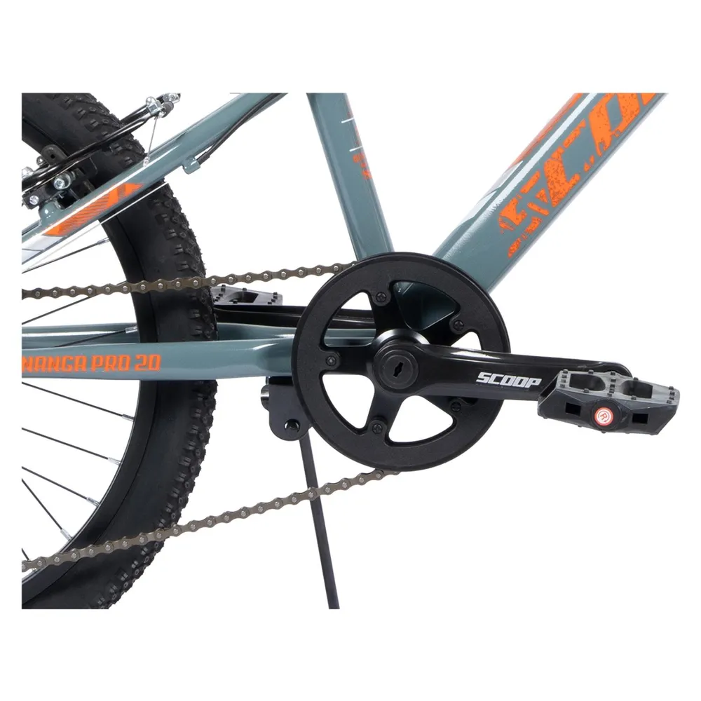Bicicleta Mountain Bike Nangapro Aro 20 - Gris, foto 4