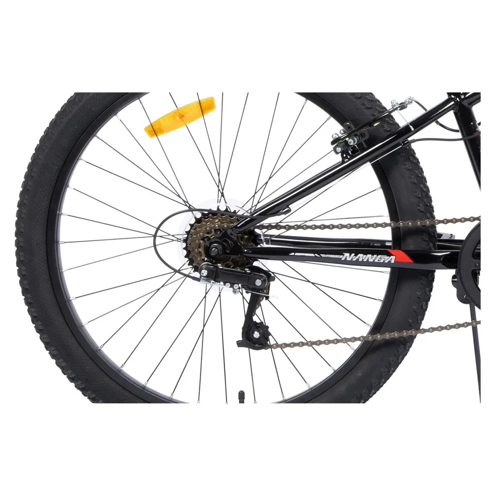 Bicicleta Mountain Bike Nanga Aro 24 - Negro, foto 3
