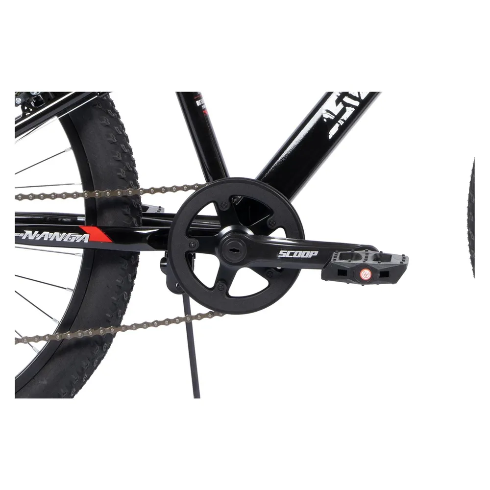 Bicicleta Mountain Bike Nanga Aro 24 - Negro, foto 4