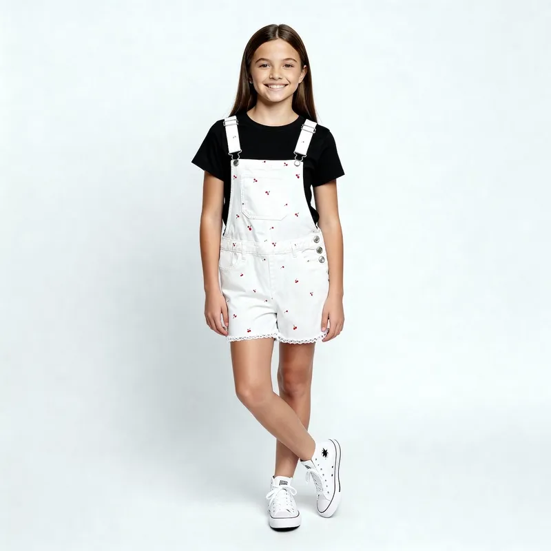 ELEVEN - Jardinera Algodón Niña Eleven