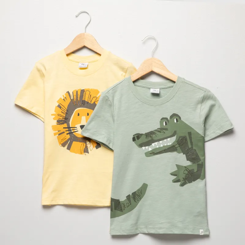 YAMP - Pack 2 Poleras Algodón Niño Yamp