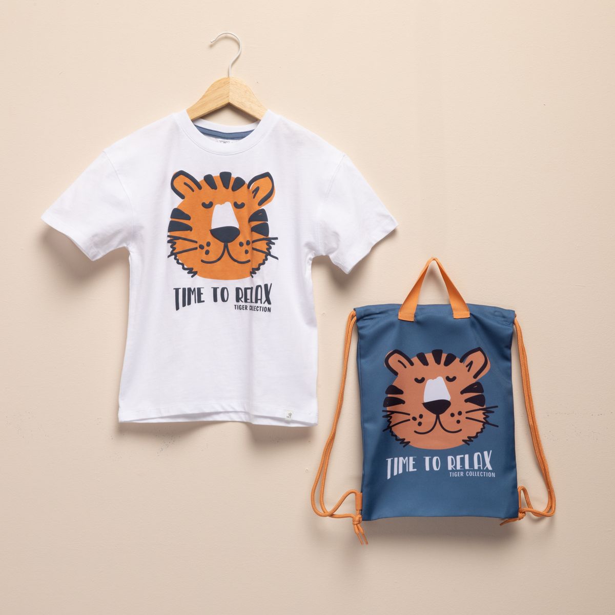 YAMP - Pack Polera Niño Algodón con Mochila Yamp