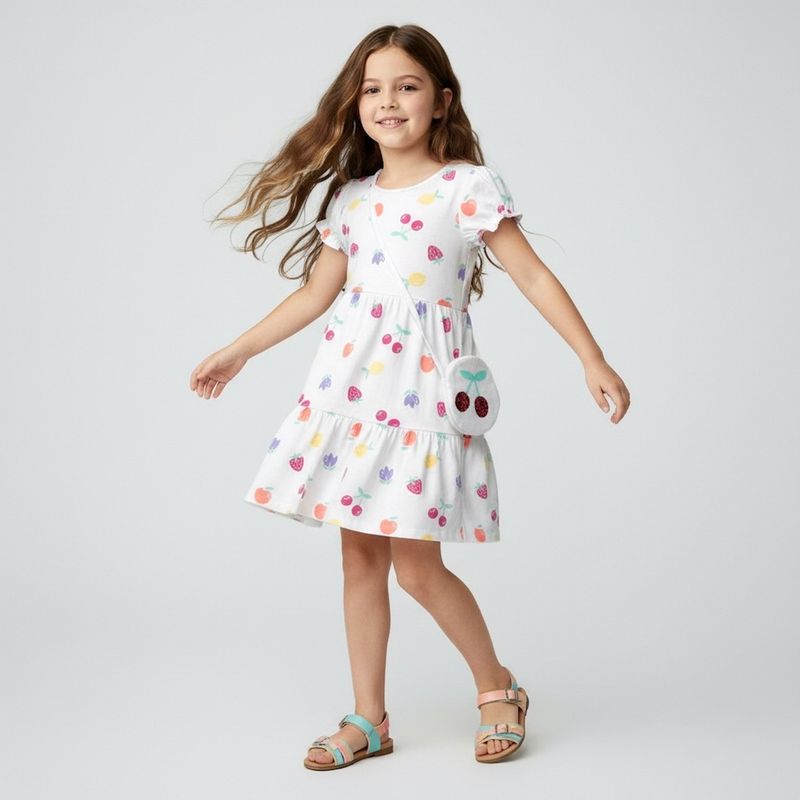 YAMP - Vestido Niña Algodón Yamp