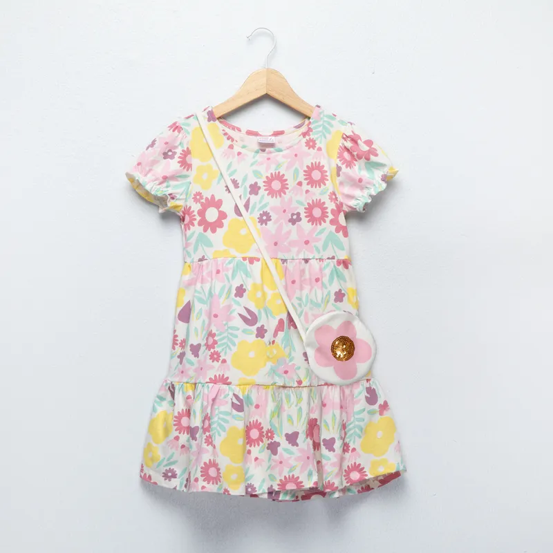 YAMP - Vestido Niña Algodón Yamp