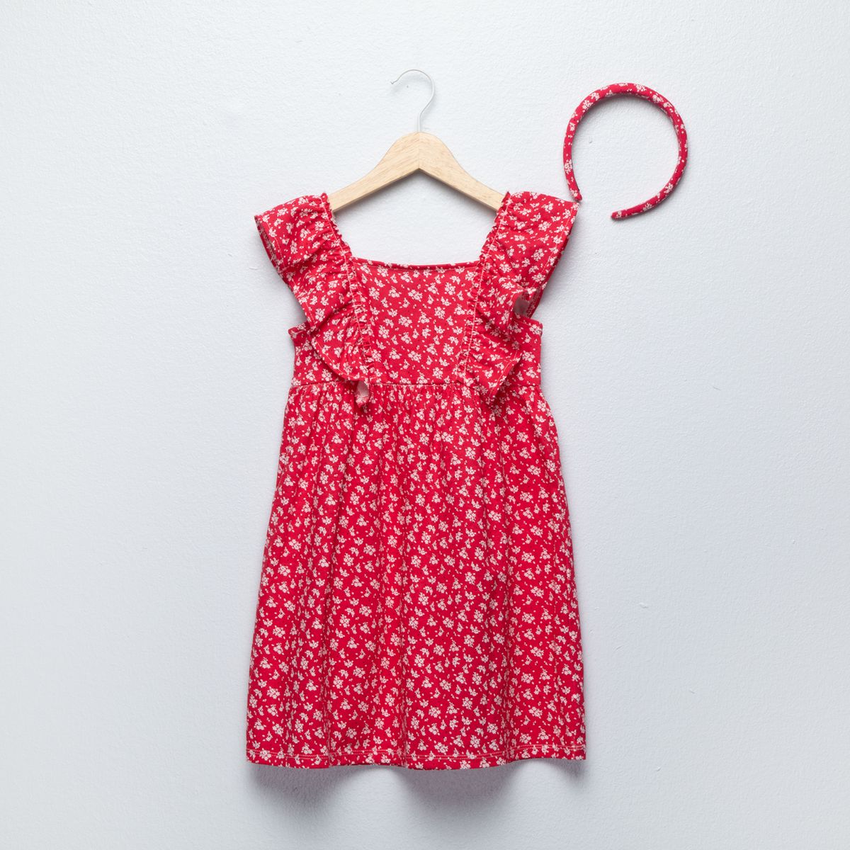 YAMP - Vestido Niña Yamp + Cintillo