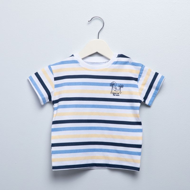 YAMP - Polera Manga Corta Bebé Niño Algodón Yamp