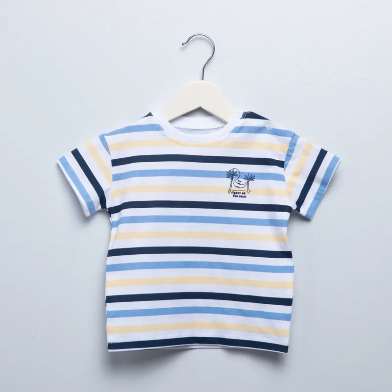 YAMP - Polera Manga Corta Bebé Niño Algodón Yamp