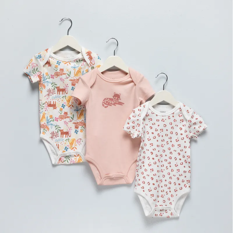 YAMP - Pack 3 Bodys Bebé Niña Algodón Yamp