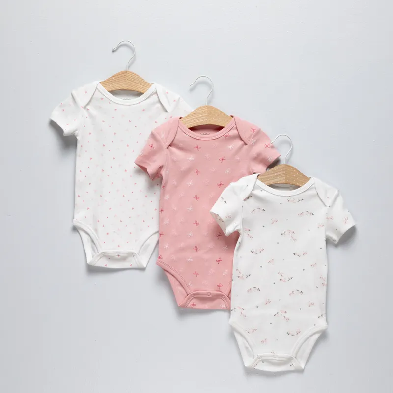 YAMP - Pack 3 Bodys Bebé Niña Algodón Yamp