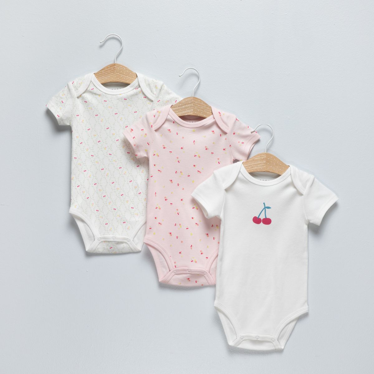 YAMP - Pack 3 Bodys Bebé Niña Algodón Yamp