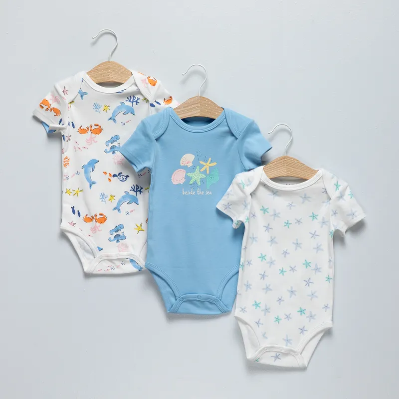 YAMP - Pack 3 Bodys Bebé Niño Algodón Yamp