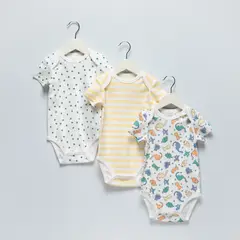 YAMP - Pack 3 Bodys Bebé Niño Algodón