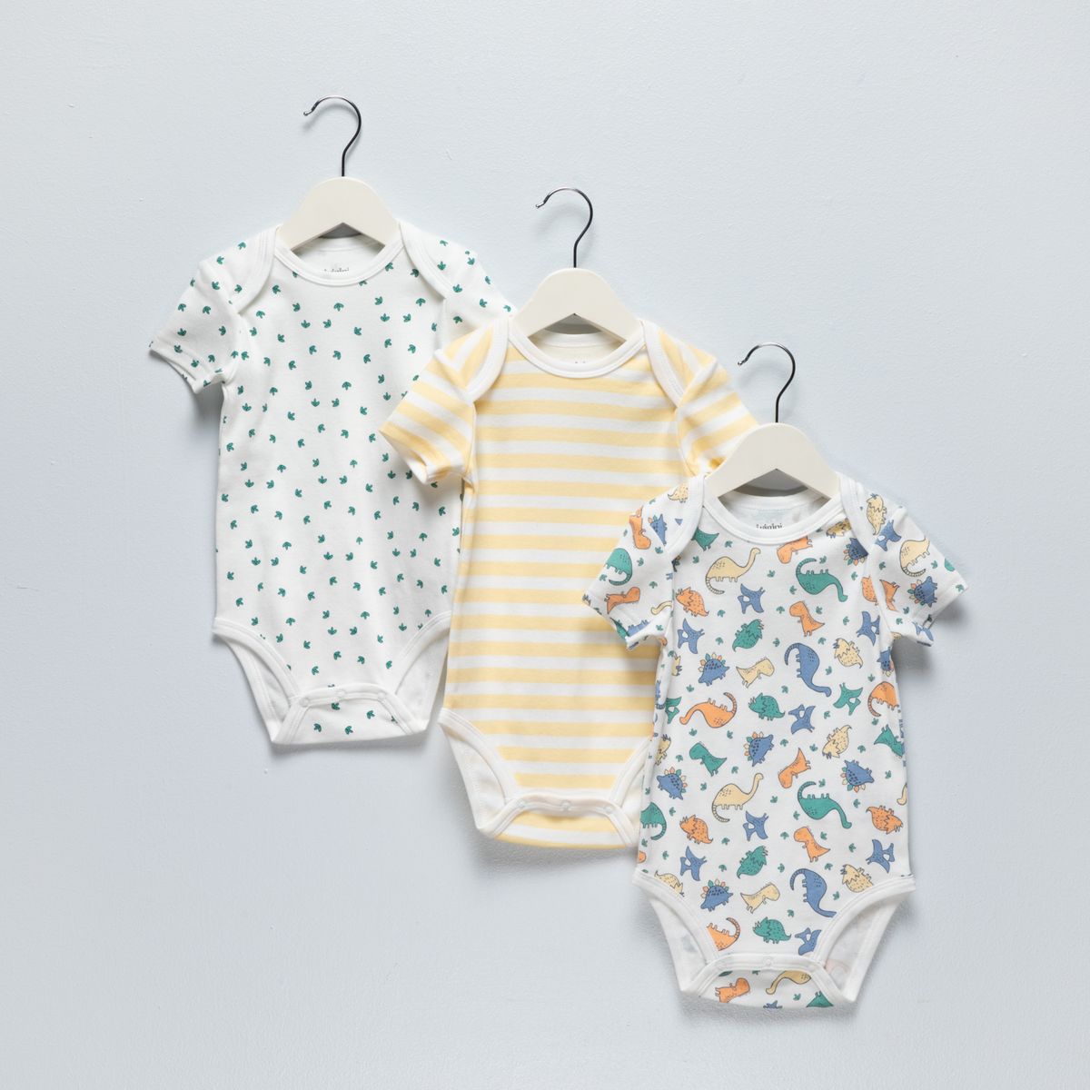 YAMP - Pack 3 Bodys Bebé Niño Algodón Yamp