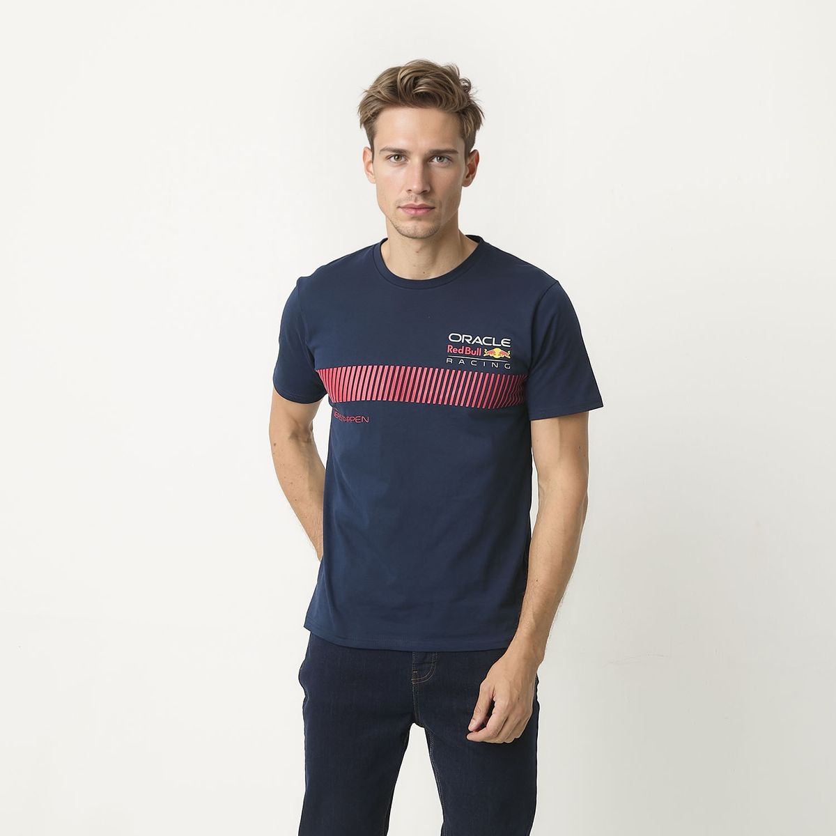 RED BULL - Polera Manga Corta Hombre Red Bull