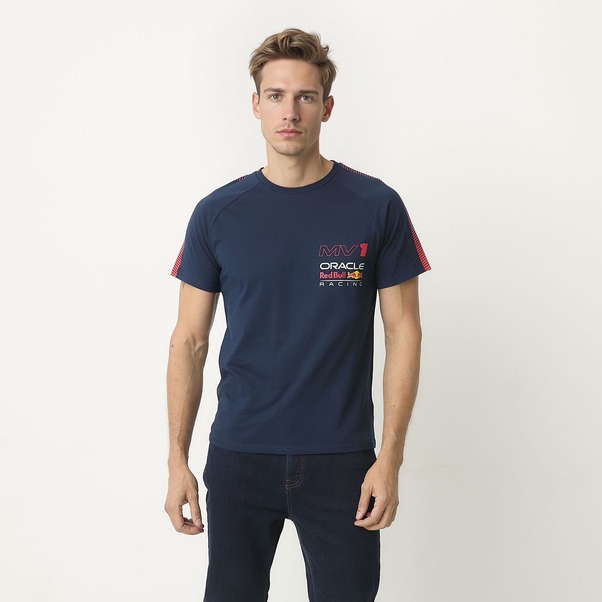 RED BULL - Polera Manga Corta Hombre Red Bull
