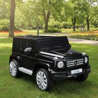 Auto Eléctrico Para Niños: AMG 12V Negro