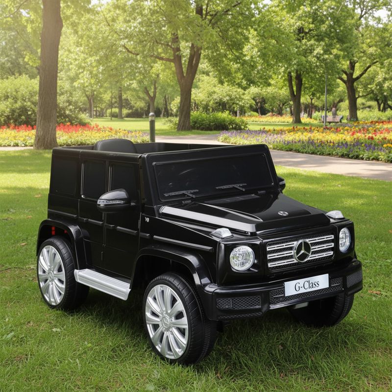 MERCEDES BENZ - Auto Eléctrico Para Niños: Mercedes Benz AMG 12V Negro