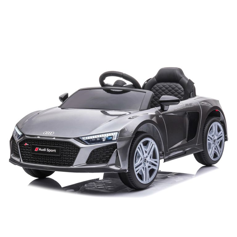 AUDI Auto Eléctrico Para Niños: R8 Spyder 6V Gris