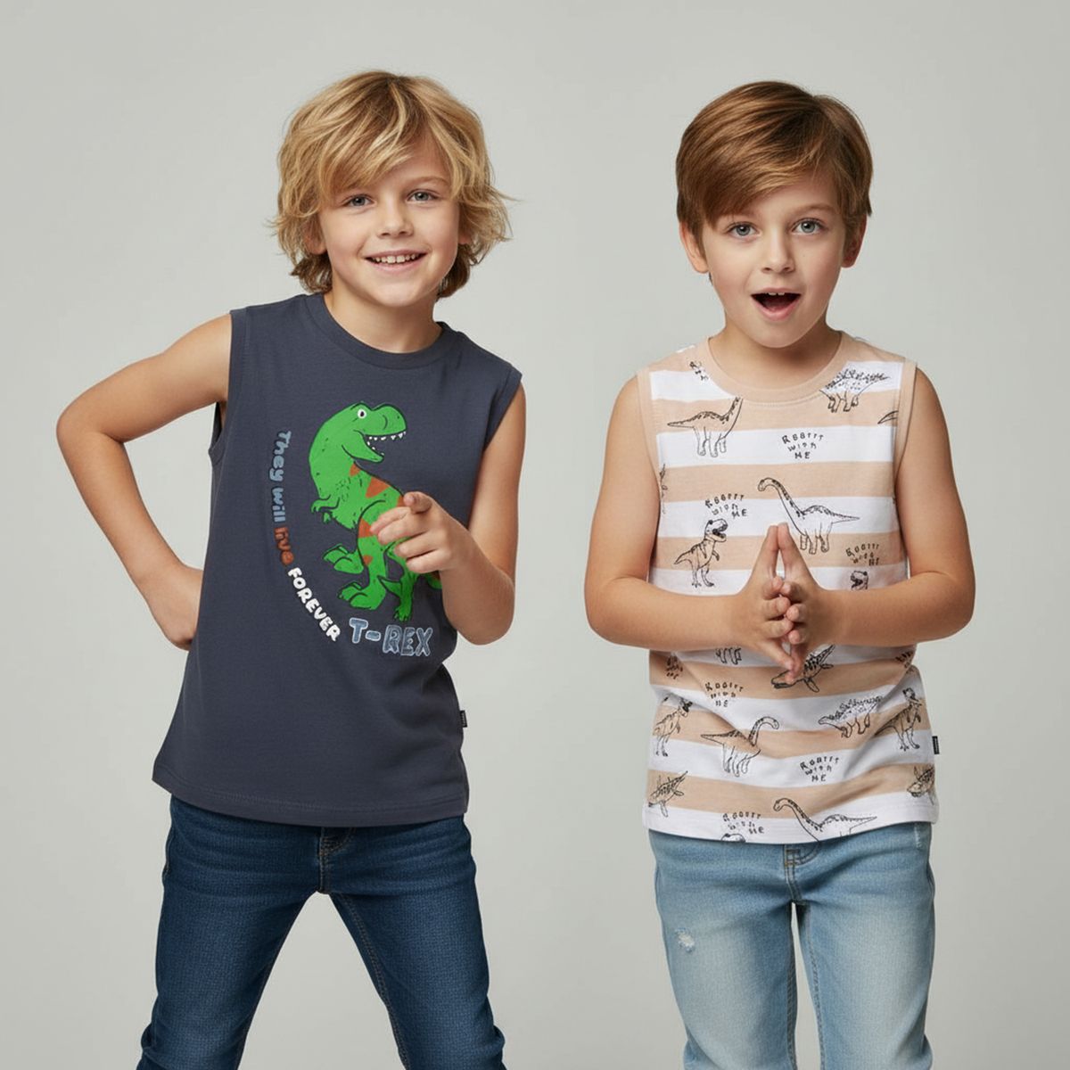 YAMP - Pack 2 Poleras Niño Algodón Yamp