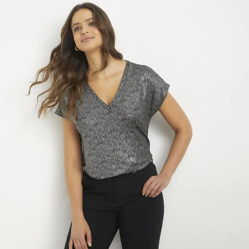 APOLOGY - Polera Manga Corta Mujer Apology