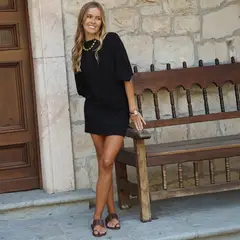 BASEMENT - Vestido Mujer Paula Mekis