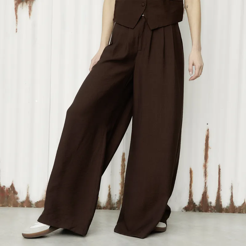 AMERICANINO - Pantalón Palazzo Mujer Americanino