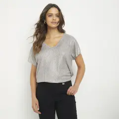 APOLOGY - Polera Manga Corta Mujer