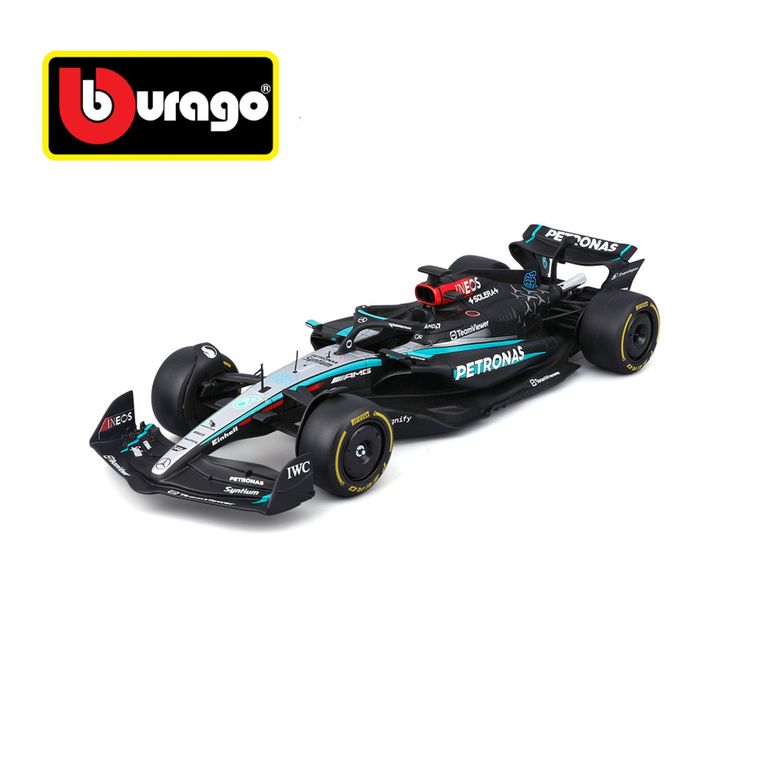 MERCEDES BENZ Auto F1 Mecedes W15 George Russell a Escala 1:24 23cm