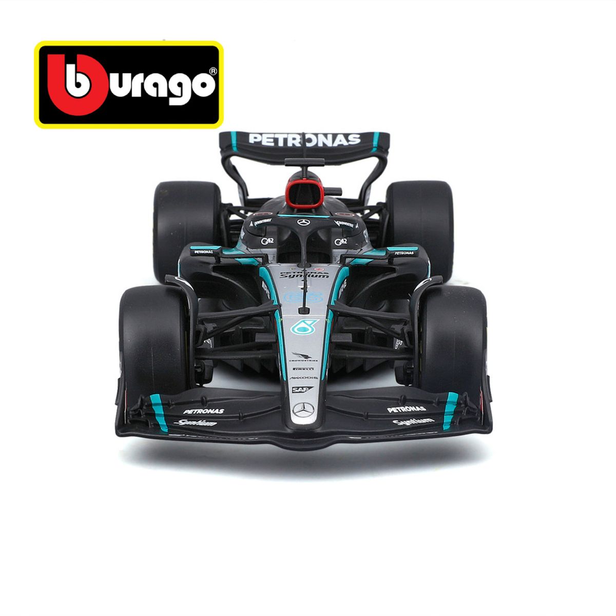 MERCEDES BENZ - Auto F1 Mecedes W15 George Russell a Escala 1:24 23cm
