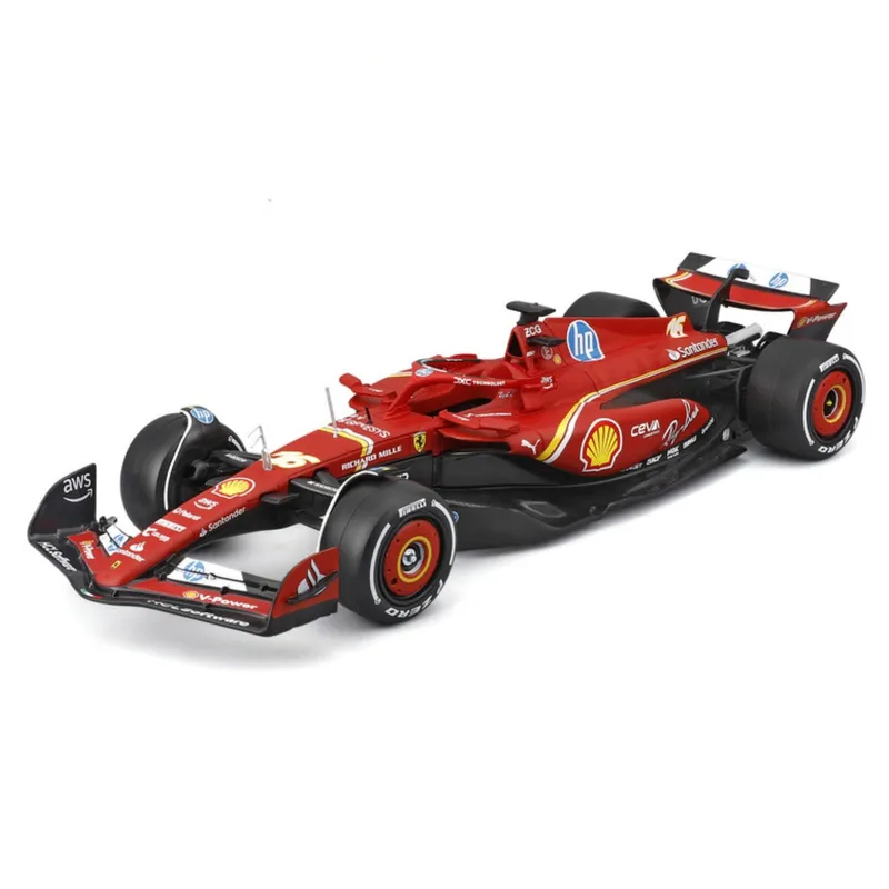 FERRARI - Auto F1 Ferrari SF24 Carlos Sainz a Escala 1:24