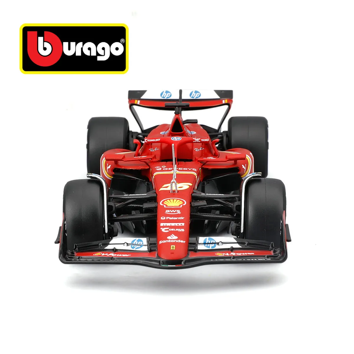 FERRARI - Auto F1 Ferrari SF24 Carlos Sainz a Escala 1:24 23cm