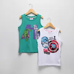 AVENGERS - Polera Niño Algodón