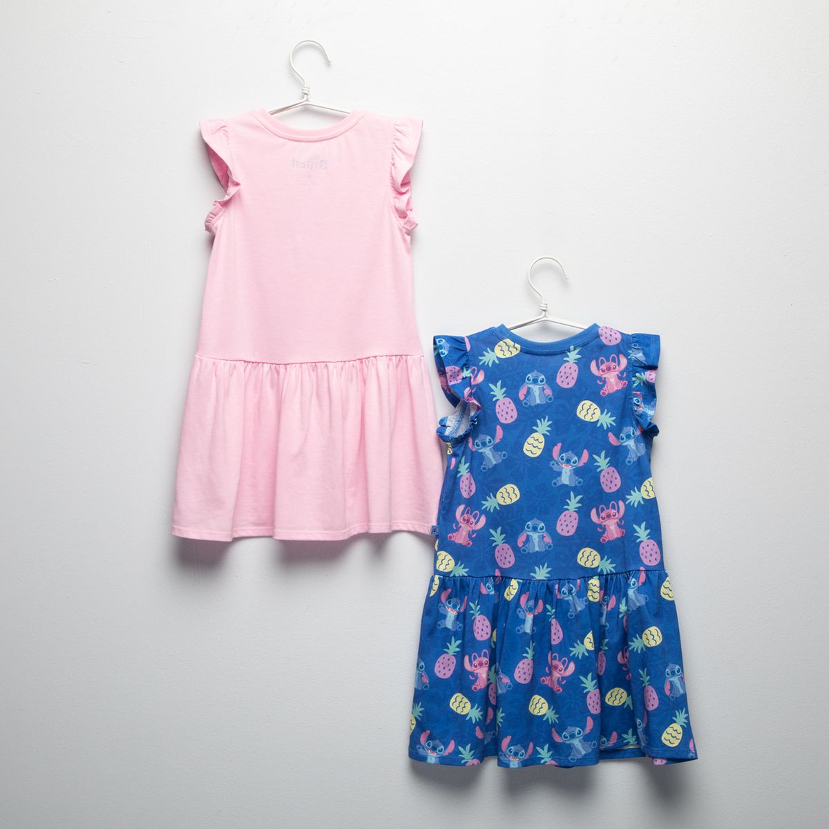 LILO & STITCH - Pack 2 Vestidos Niña Algodón