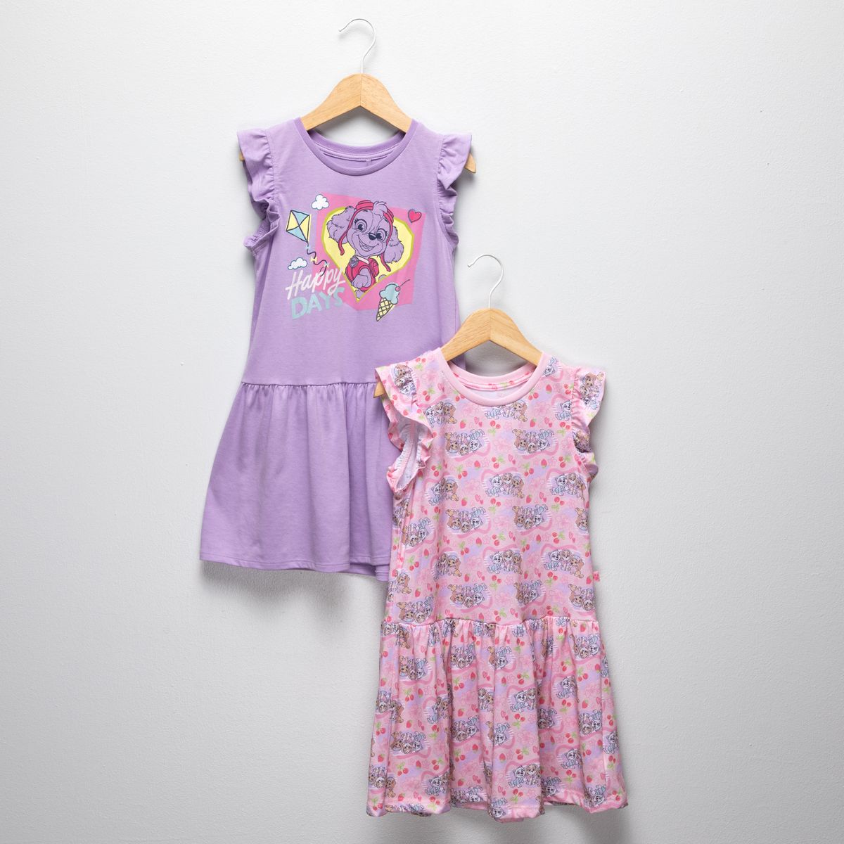 PAW PATROL - Pack 2 Vestidos Niña Algodón Paw Patrol